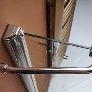 LEGRO čtvercová sprchová zástěna 900x900mm, čiré sklo ( GL2290 )