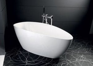 ELIPSIE 1570 - Vana volně stojící 260l, bílá lesk