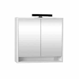 Krajcar KZ-ZENON Zrcadlová skříňka s osvětlením 60x65x17cm