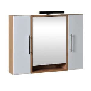 Krajcar K-KLASA PLUS Zrcadlová skříňka s osvětlením 95x65x17cm