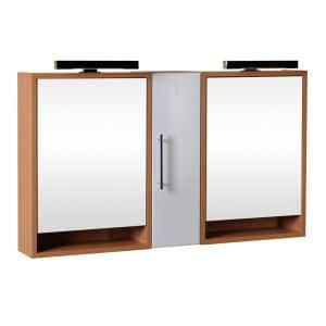 Krajcar K-KLASA PLUS Zrcadlová skříňka s osvětlením 110x65x17cm