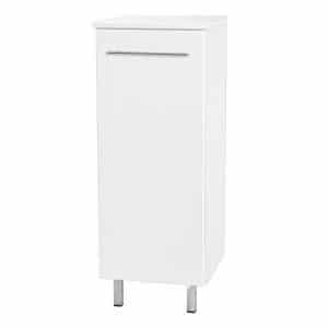 Krajcar UNI bílá Doplňková skříňka s jedněmi dvířky 33x88x33 cm