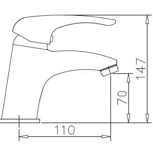 Kasiopea - Umyvadlová baterie
