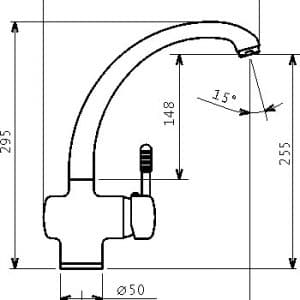 Split - Dřezová baterie