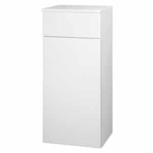 Krajcar Doplňková skříňka s šuplíkem a košem na prádlo, 40x94,5x33 cm