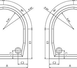 Riva - Sprchová vanička 120/90