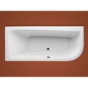 Optima - Vana se zakulaceným rohem 1690x750mm