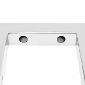 Uzavřená konzole 49 cm, chrom, 1 ks