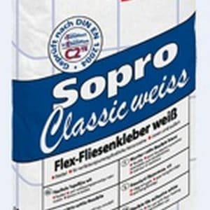 Sopro - SC 809 bílá tenkovrstvá malta, 25kg