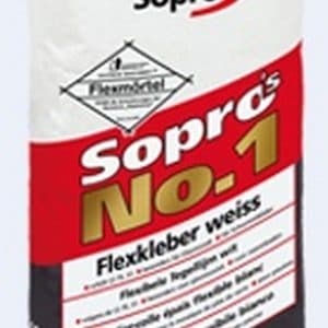 Sopro - No.1 996 bílá malta pro lepení skleněných mozaiek, 25kg