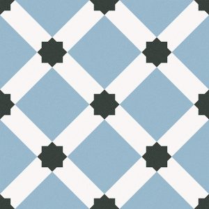 Dlažba BARCELONA Night retro 25x25