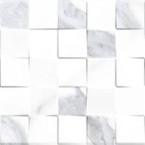 Obklad TAJMAHAL Cubic Statuario dekor 25x75