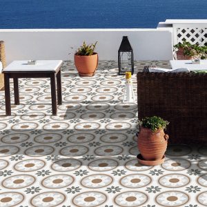 Dlažba VALENCIA Fallas retro 25x25