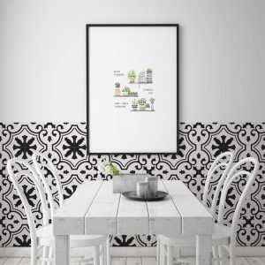 Dlažba VALENCIA Morning retro 25x25