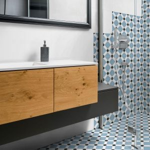 Dlažba BARCELONA Night retro 25x25