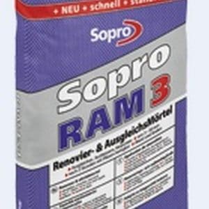 Sopro - Stěrková malta RAM 3 454 Renovier & AusgleichsMörtel, 25kg