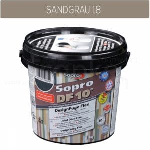 Sopro - Spárovací hmota DF  pískově šedá, 5kg