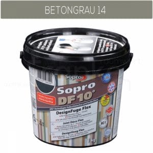 Sopro - Spárovací hmota DF šedá beton, 5kg