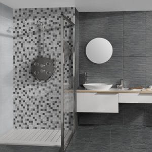 Dlažba TESSILE Acero moderní 33x33